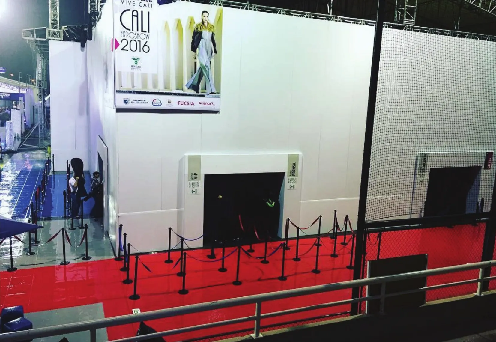 Alquiler para eventos y ferias — instalación real de Ecotile Colombia