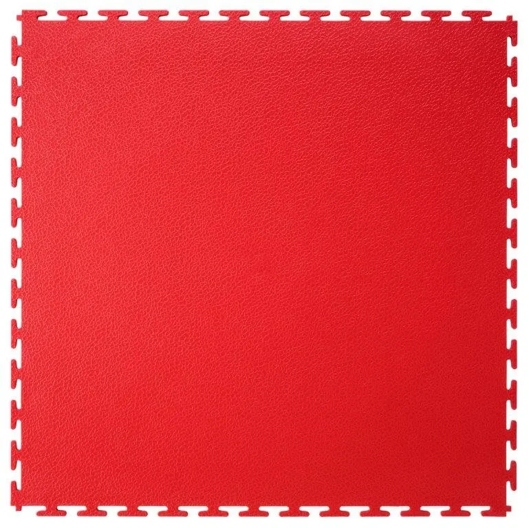 Loseta Ecotile E500 Lisa en color rojo