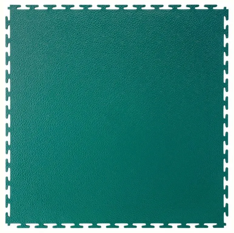 Loseta Ecotile E500 Lisa en color verde