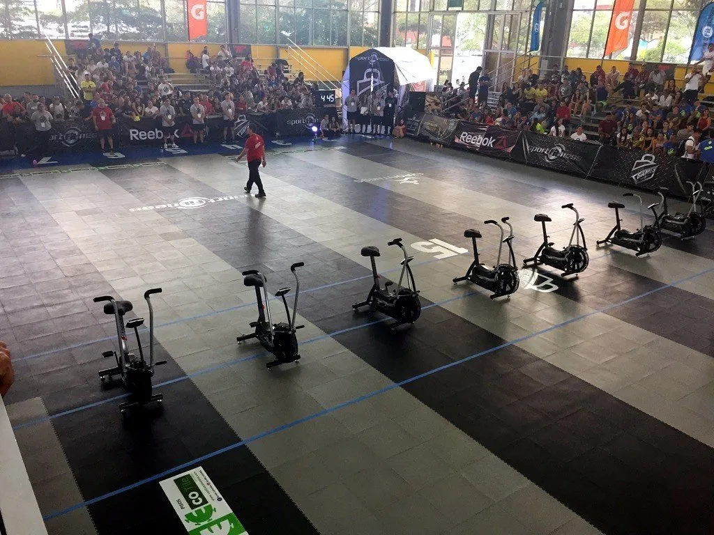 Expofitness — piso Ecotile en alquiler para el evento